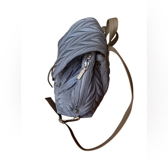 Kate Spade Blue Quilted Backpack - Picture 8 of 9